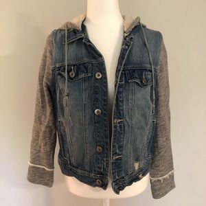 Vintage Havana hooded denim jacket